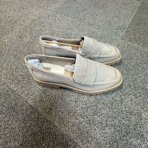 Dolce Vita Tan Suede Loafers